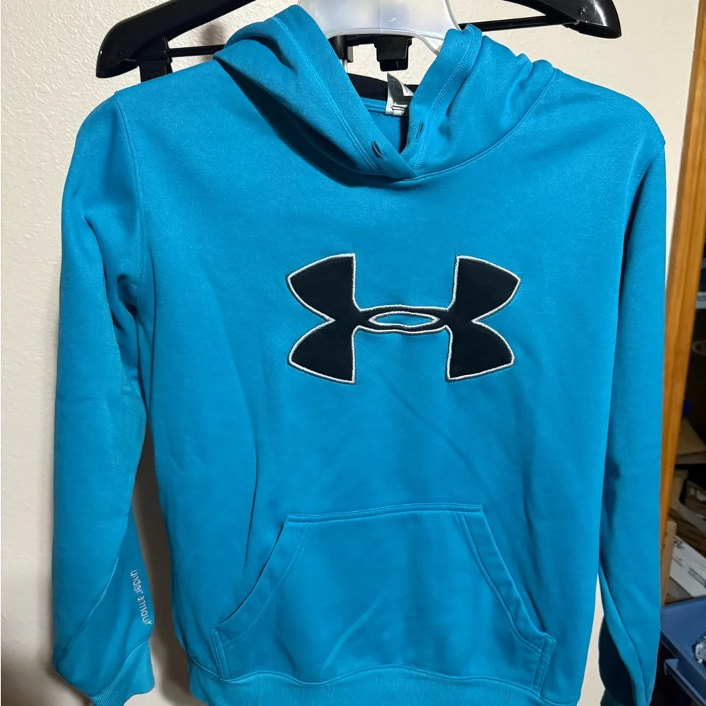 Under Armour Teal Hoodie‎ with Logo